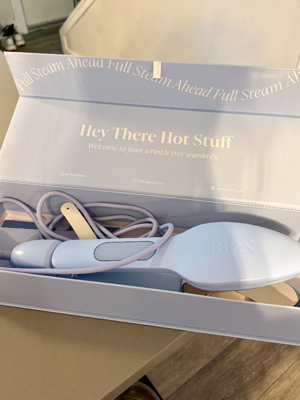 NORI Handheld Steam Iron - NEW!!!